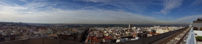 Panorámica de Madrid desde la calle Quintana. (Foto A desmano)
